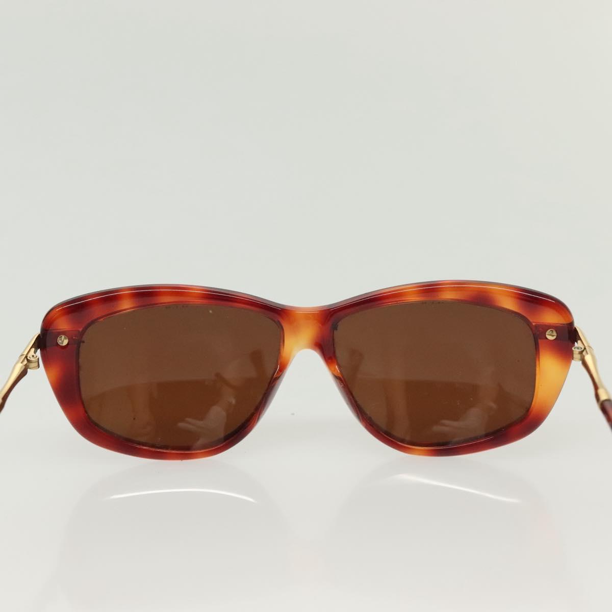 GUCCI Sunglasses Plastic Metal 2 Set Brown Black Auth bs29266