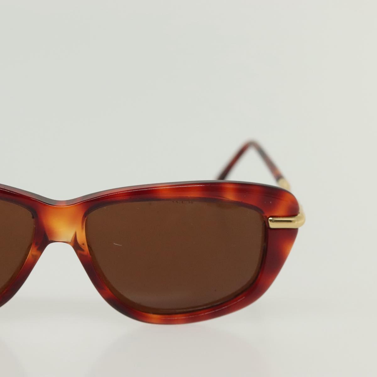 GUCCI Sunglasses Plastic Metal 2 Set Brown Black Auth bs29266