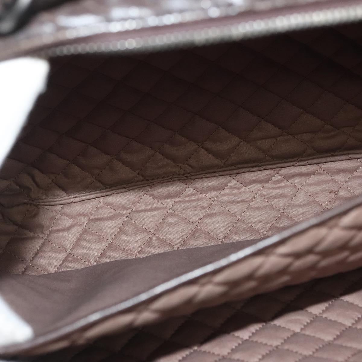 BOTTEGA VENETA INTRECCIATO Business Bag Leather Dark Brown Auth bs29285