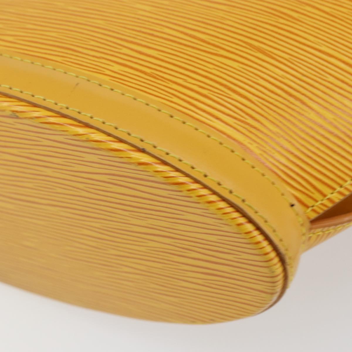 LOUIS VUITTON Epi Saint Jacques Hand Bag Yellow M52279 LV Auth bs29292