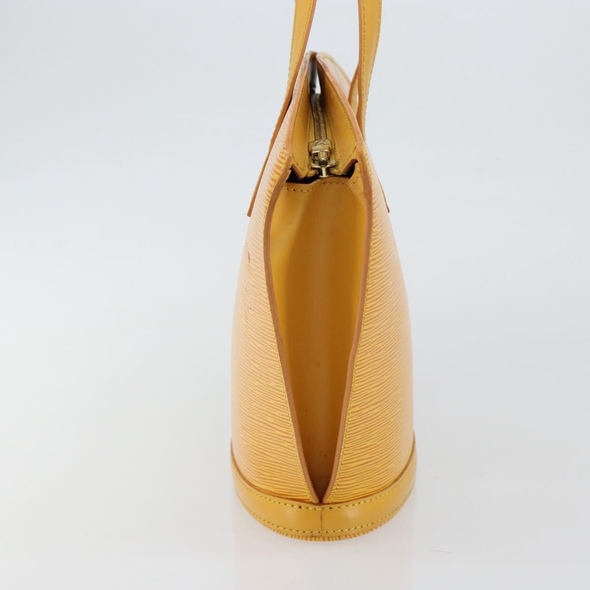LOUIS VUITTON Epi Saint Jacques Hand Bag Yellow M52279 LV Auth bs29292