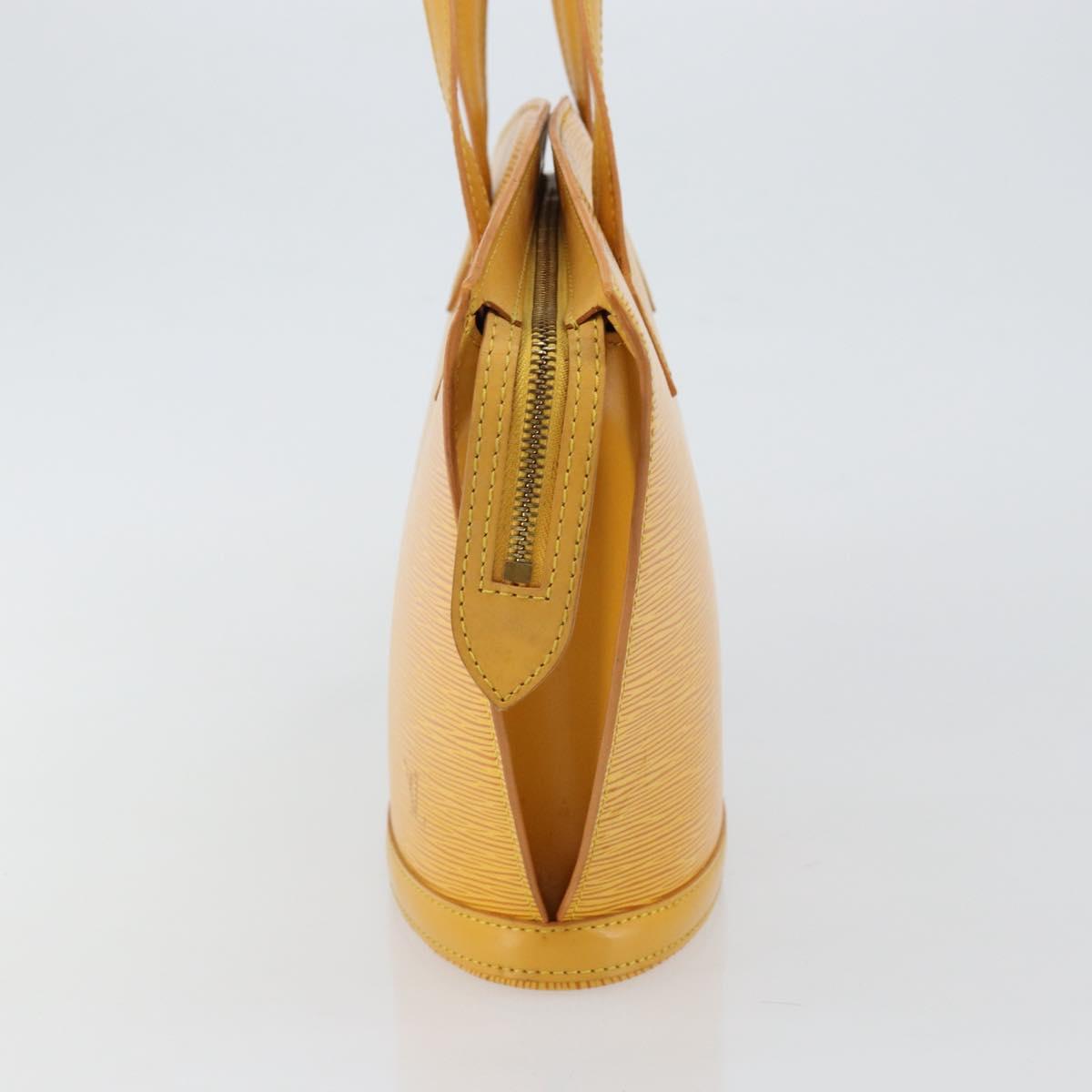 LOUIS VUITTON Epi Saint Jacques Hand Bag Yellow M52279 LV Auth bs29292