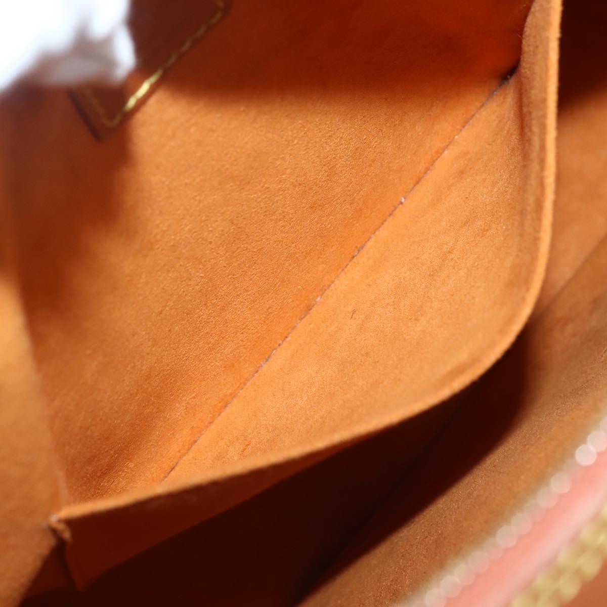 LOUIS VUITTON Epi Voltaire Hand Bag Brown M52438 LV Auth bs29294