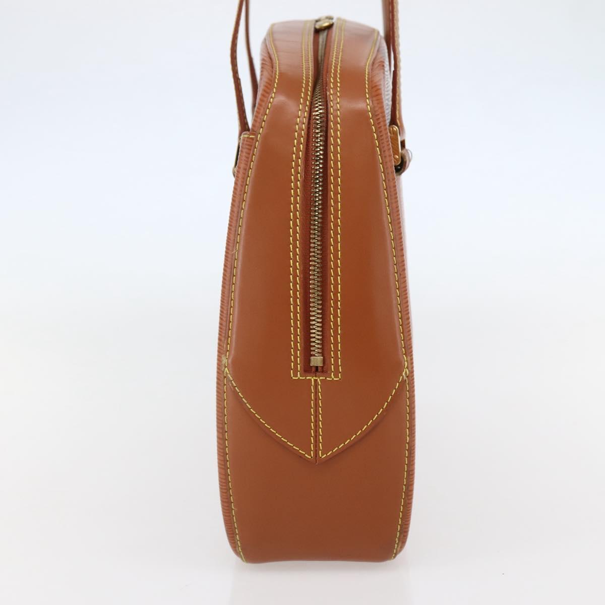 LOUIS VUITTON Epi Voltaire Hand Bag Brown M52438 LV Auth bs29294