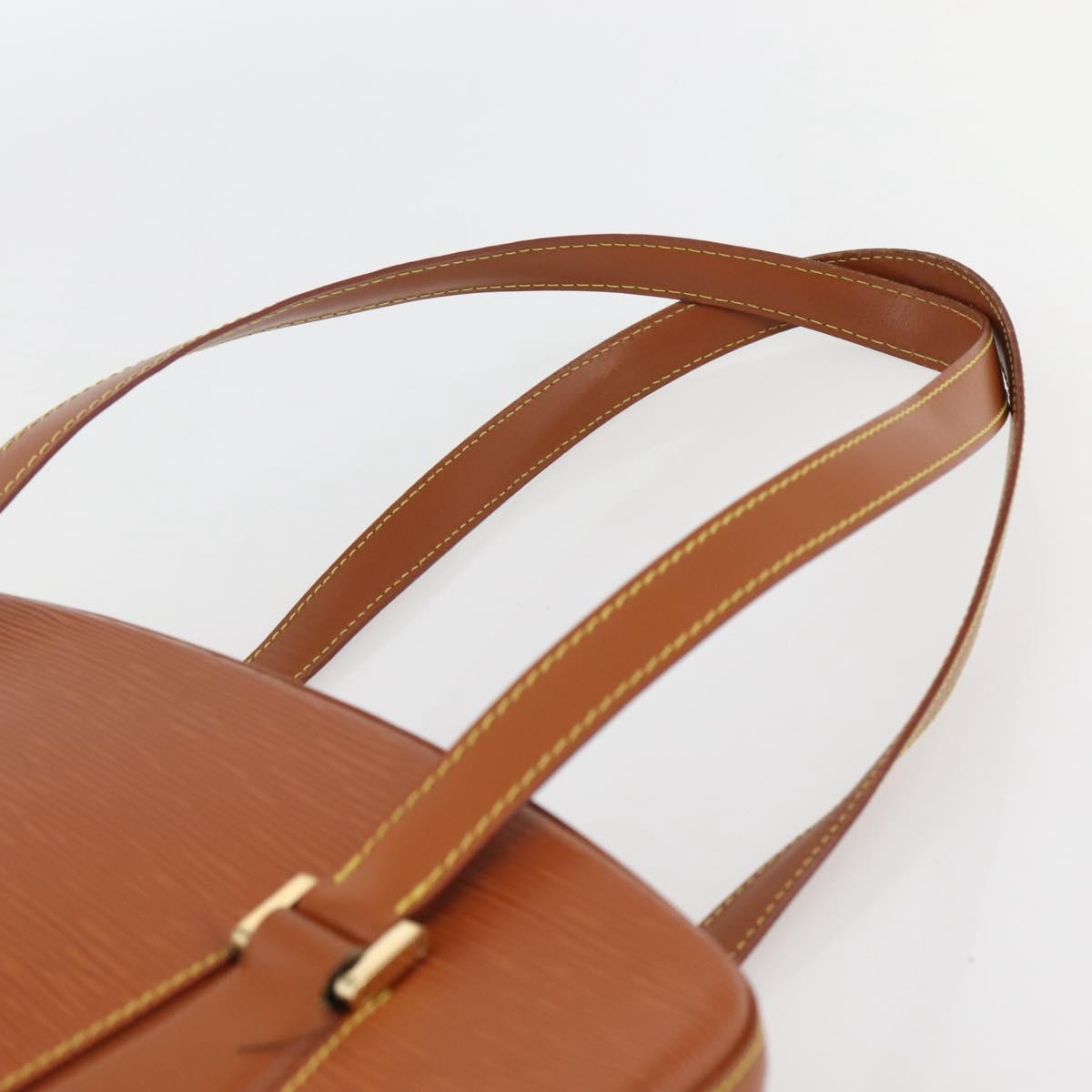 LOUIS VUITTON Epi Voltaire Hand Bag Brown M52438 LV Auth bs29294