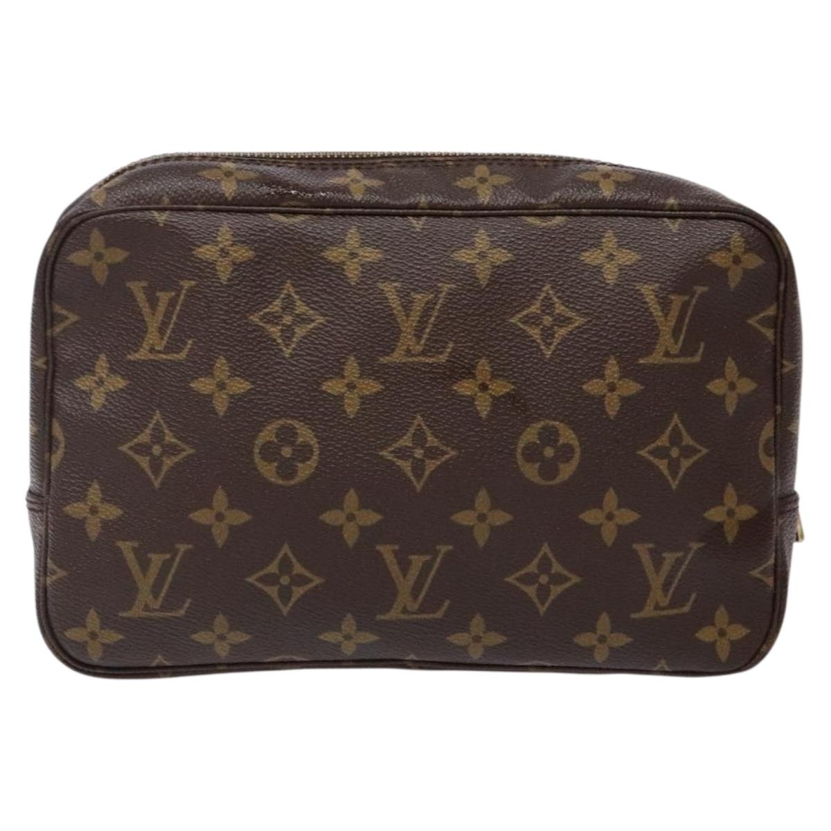 LOUIS VUITTON Monogram Trousse Toilette 23 Clutch Bag M47524 LV Auth bs29307