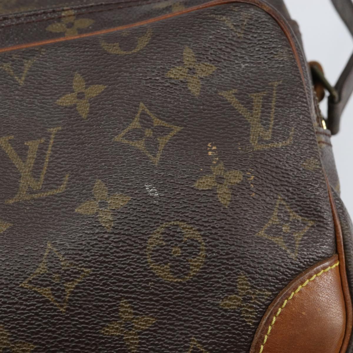 LOUIS VUITTON Monogram Nile Shoulder Bag M45244 LV Auth bs29318