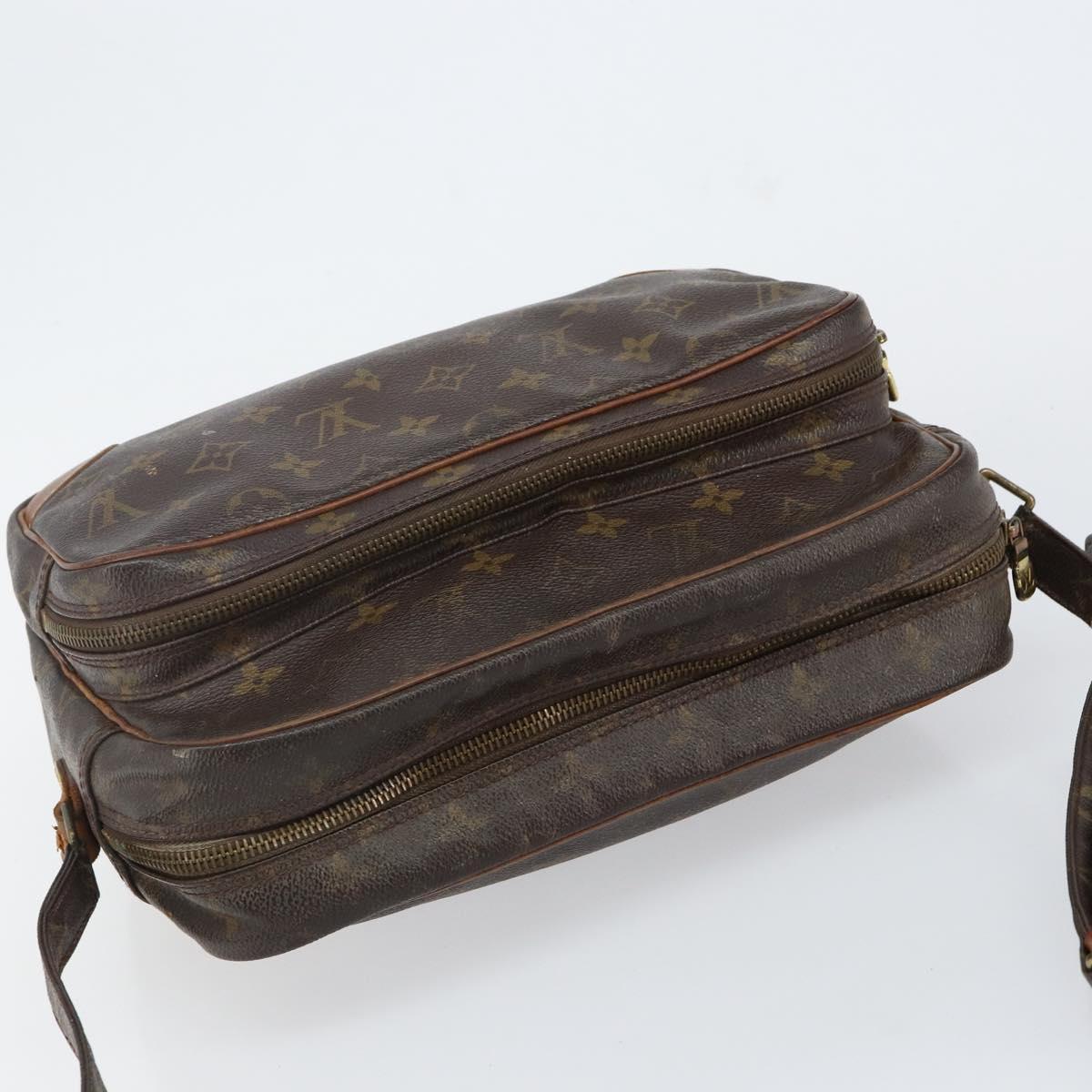 LOUIS VUITTON Monogram Nile Shoulder Bag M45244 LV Auth bs29318