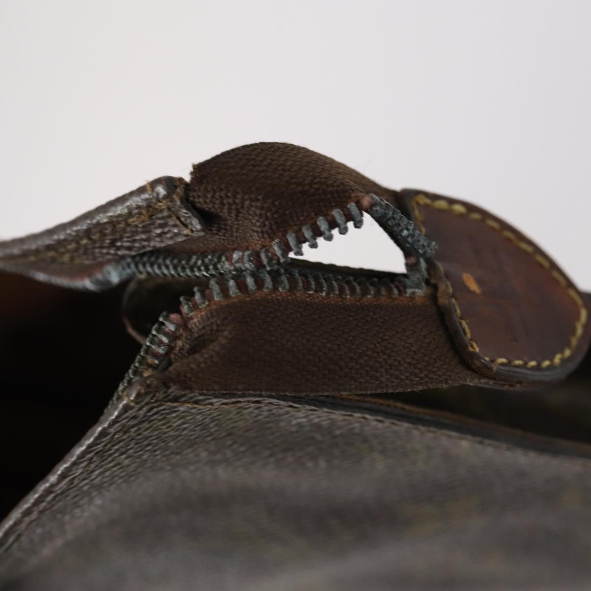 LOUIS VUITTON Monogram Taiga Bag 5Set Green LV Auth bs29377