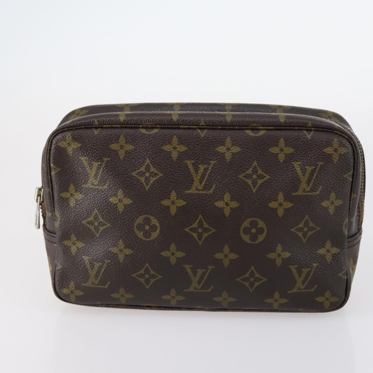 LOUIS VUITTON Monogram Taiga Bag 5Set Green LV Auth bs29377
