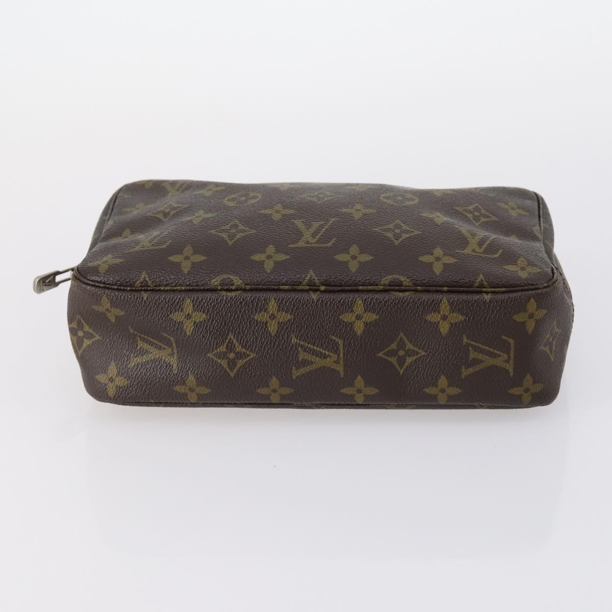 LOUIS VUITTON Monogram Taiga Bag 5Set Green LV Auth bs29377