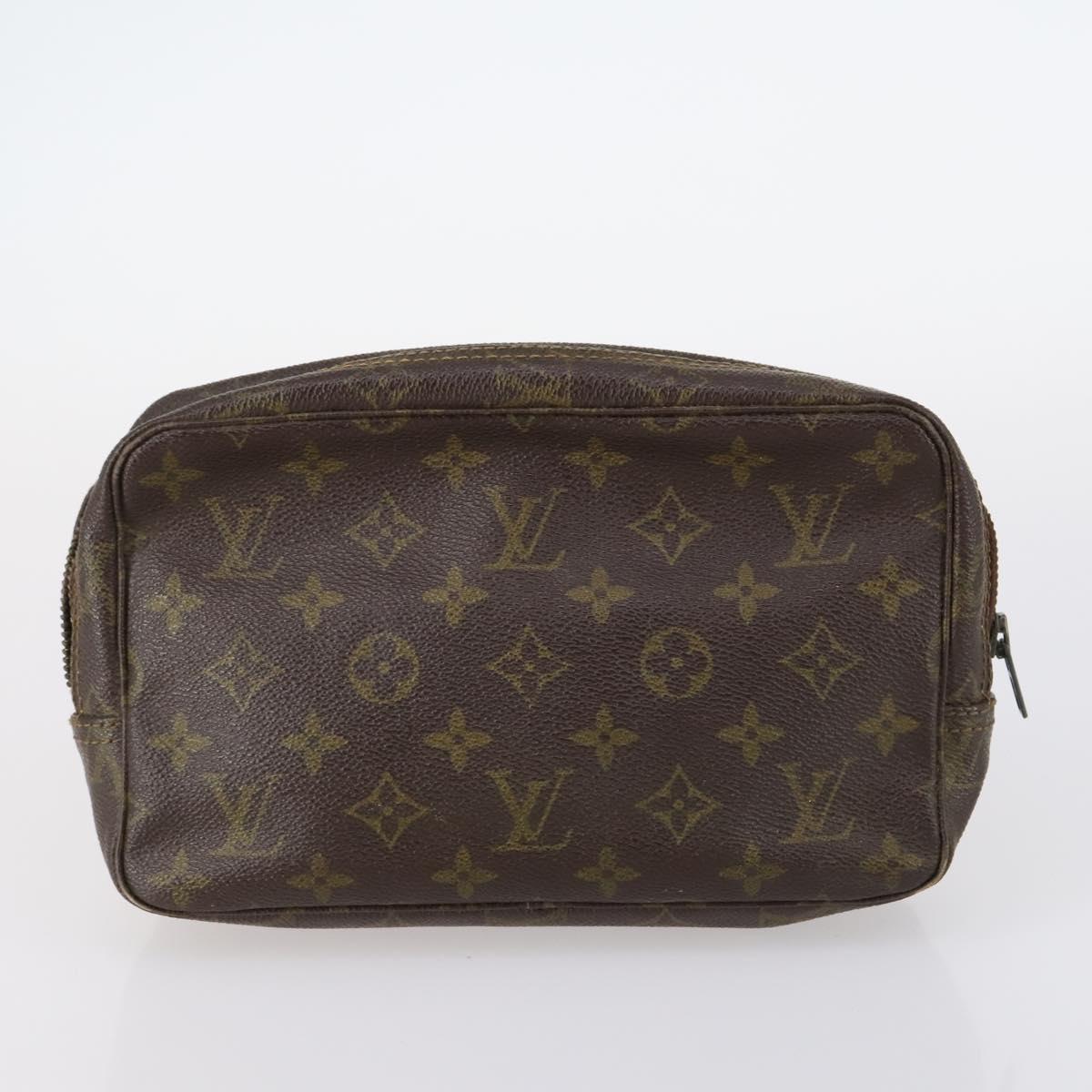 LOUIS VUITTON Monogram Taiga Bag 5Set Green LV Auth bs29377