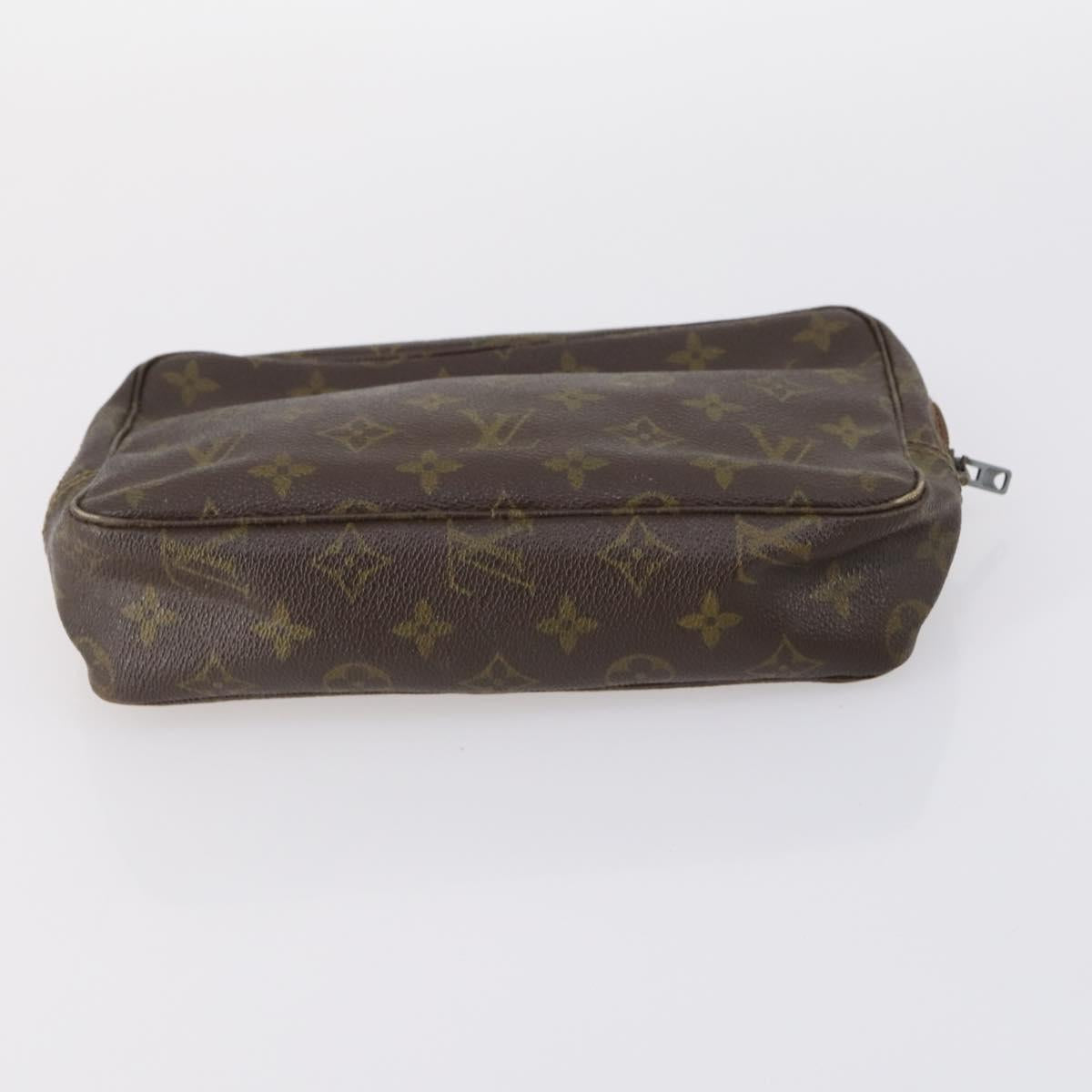 LOUIS VUITTON Monogram Taiga Bag 5Set Green LV Auth bs29377