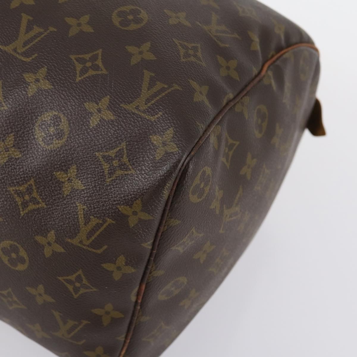 LOUIS VUITTON Monogram Keepall 45 Boston Bag M41428 LV Auth bs29404