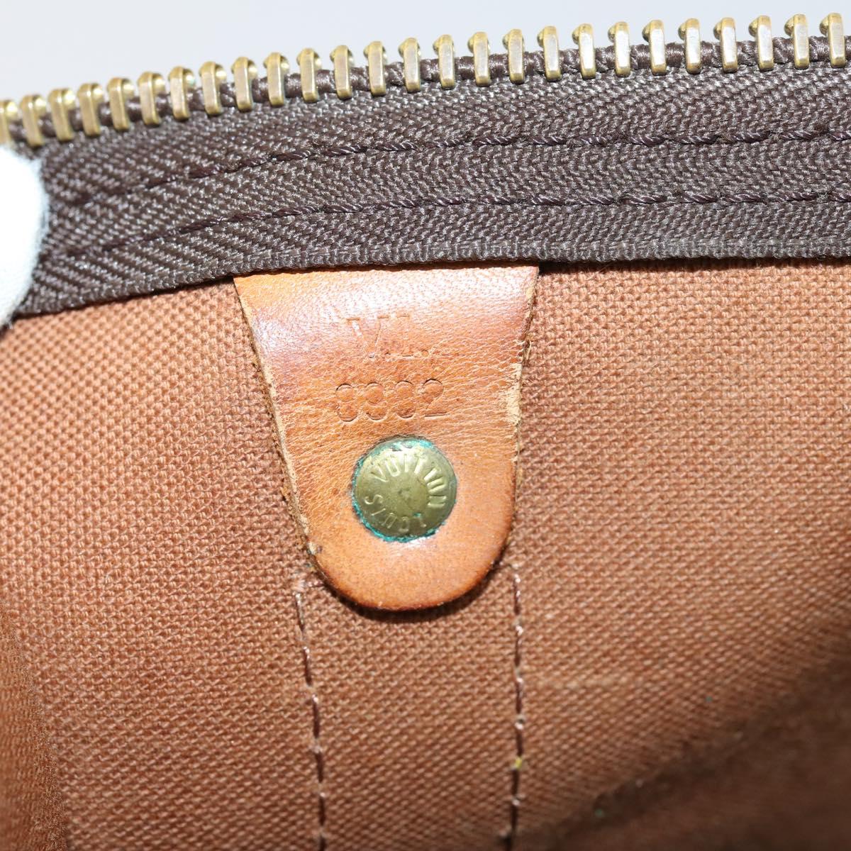 LOUIS VUITTON Monogram Keepall 45 Boston Bag M41428 LV Auth bs29404