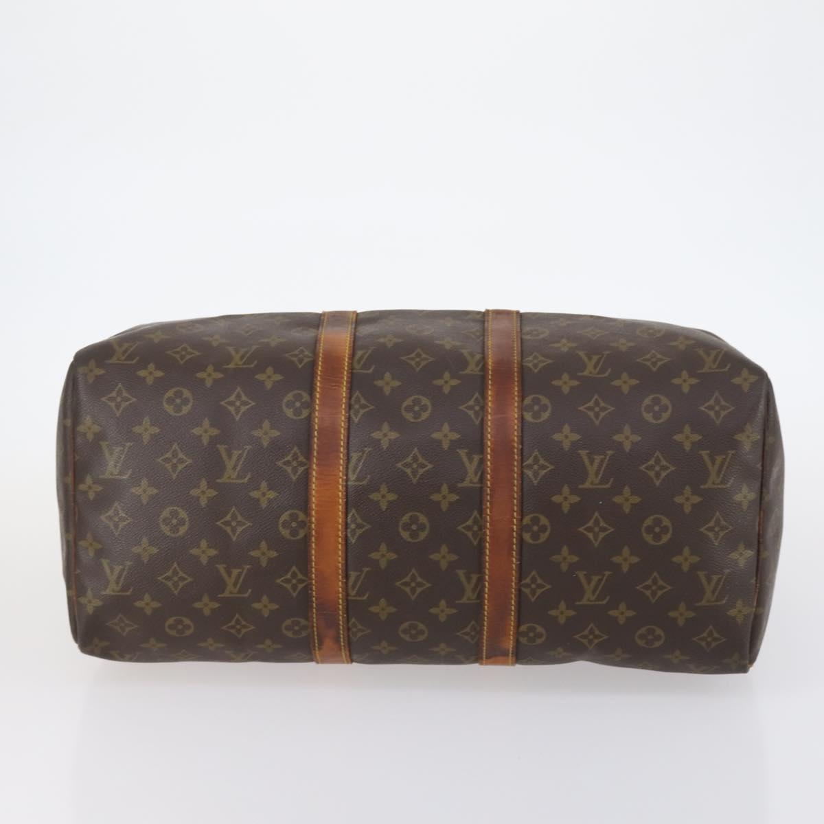 LOUIS VUITTON Monogram Keepall 45 Boston Bag M41428 LV Auth bs29404