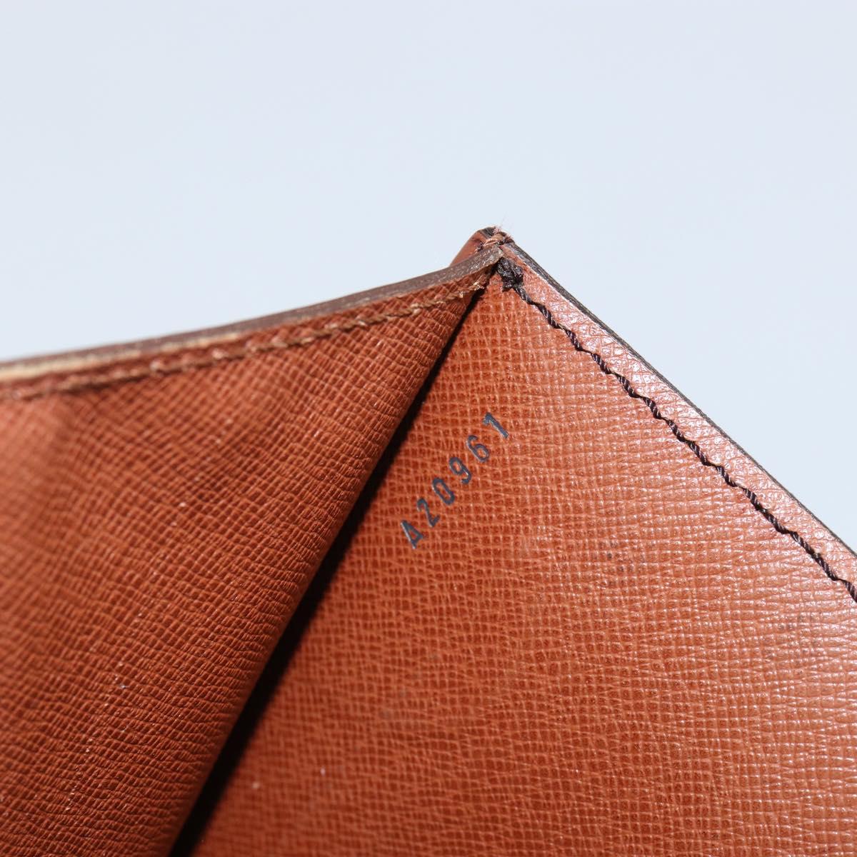 LOUIS VUITTON Monogram Monceau 28 Hand Bag M51185 LV Auth bs29406