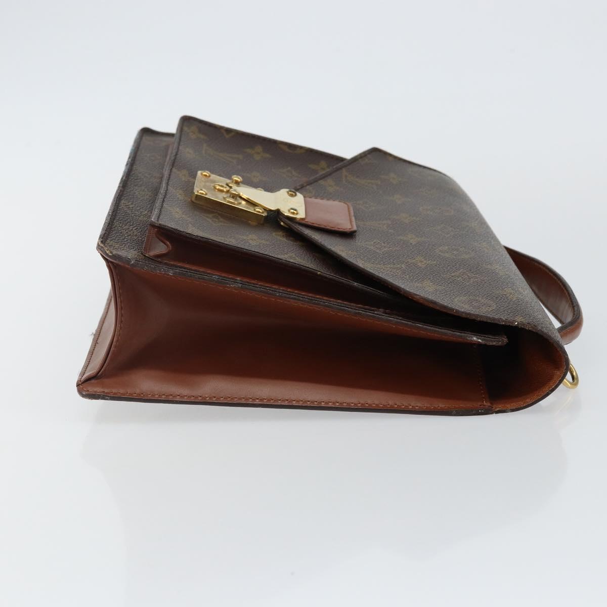 LOUIS VUITTON Monogram Monceau 28 Hand Bag M51185 LV Auth bs29406