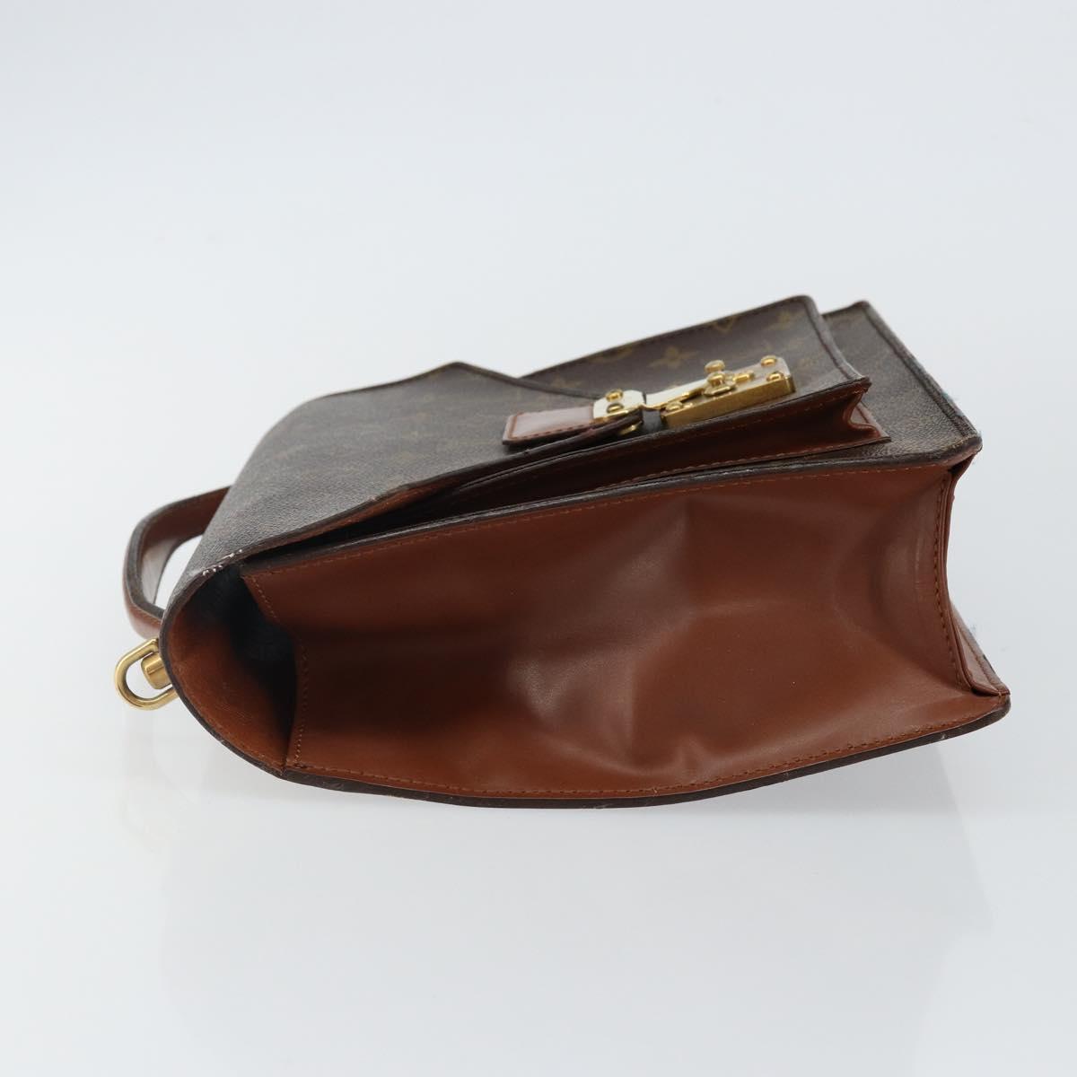 LOUIS VUITTON Monogram Monceau 28 Hand Bag M51185 LV Auth bs29406