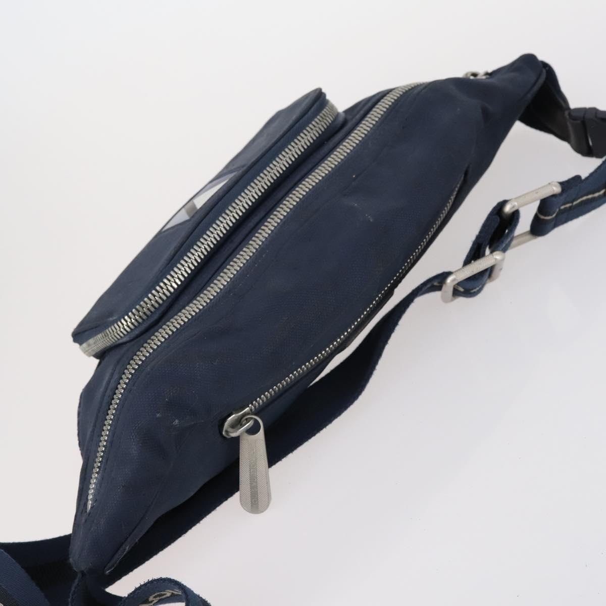 LOUIS VUITTON LV Cup Mizenu Waist Bag Navy M80706 LV Auth bs29411