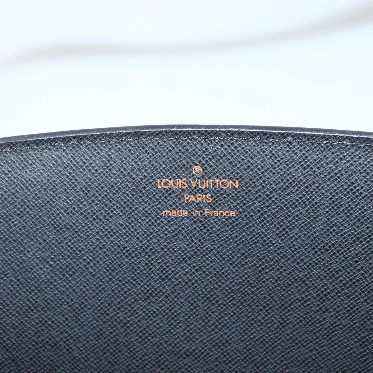 LOUIS VUITTON Epi Bicolor Varenne Hand Bag Black Red M52387 LV Auth bs29417