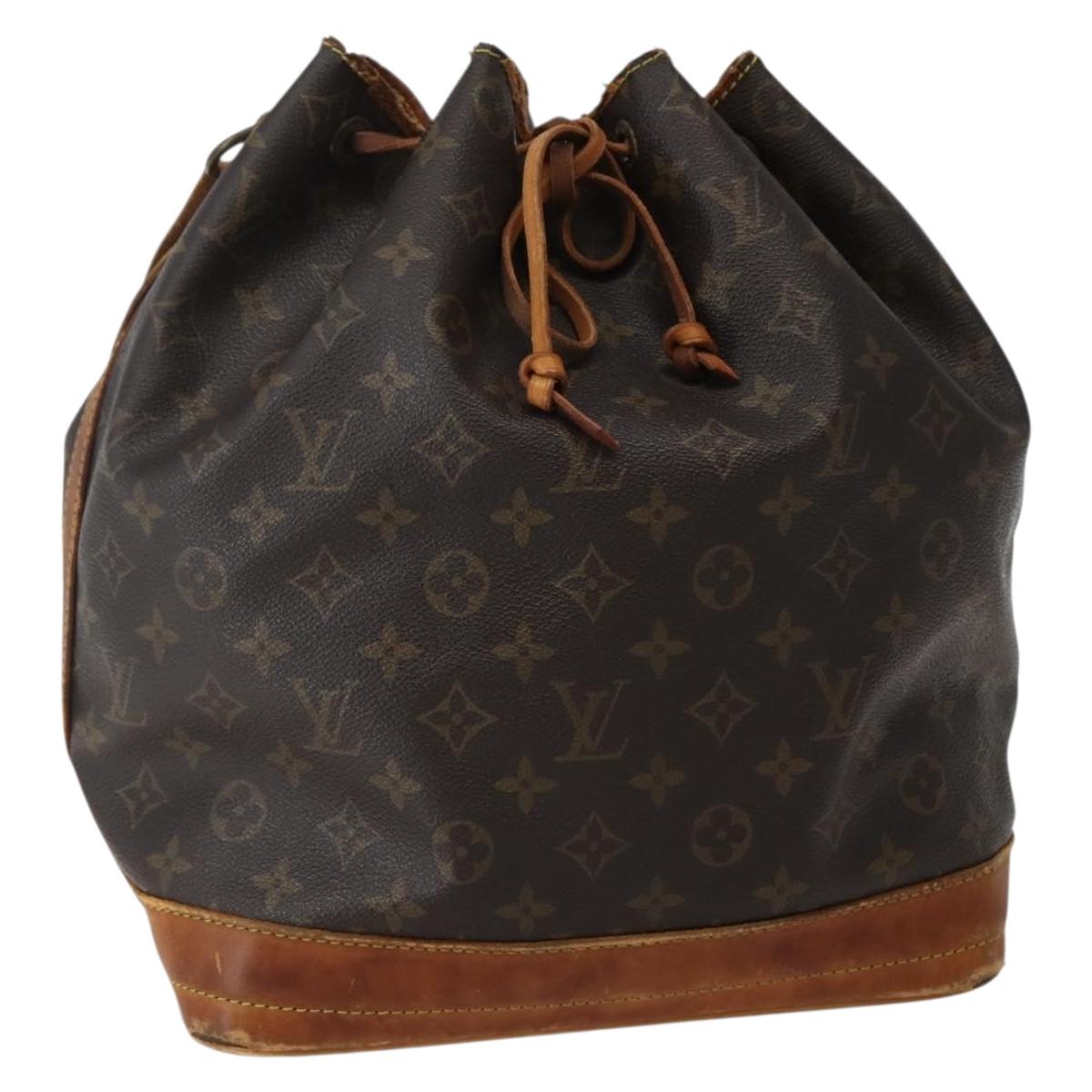 LOUIS VUITTON Monogram Noe Shoulder Bag M42224 LV Auth bs29422