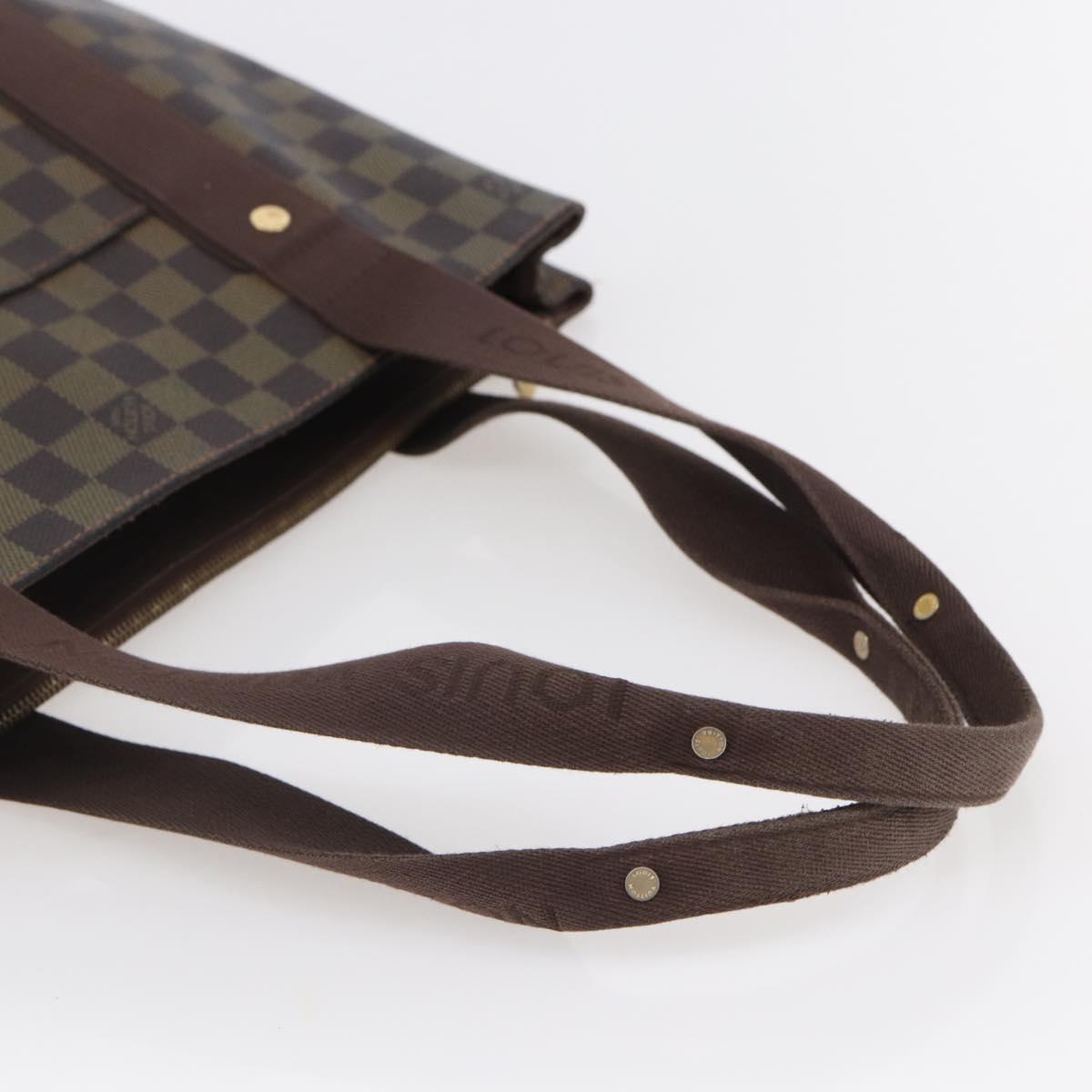 LOUIS VUITTON Damier Ebene Kababobur Tote Bag N52006 LV Auth bs29433