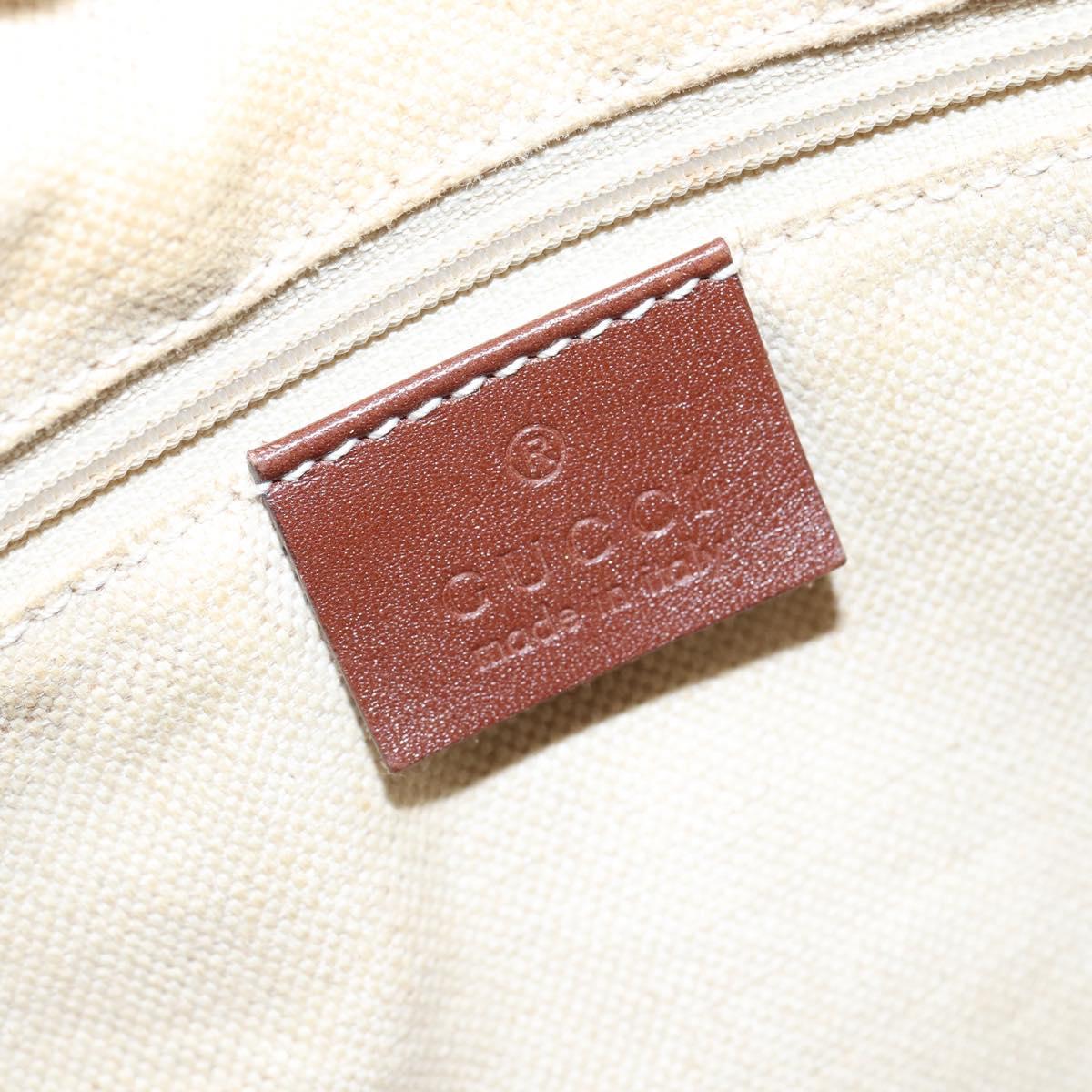 GUCCI Sukey GG Canvas Shoulder Bag Beige Gold 232955 Auth bs29486