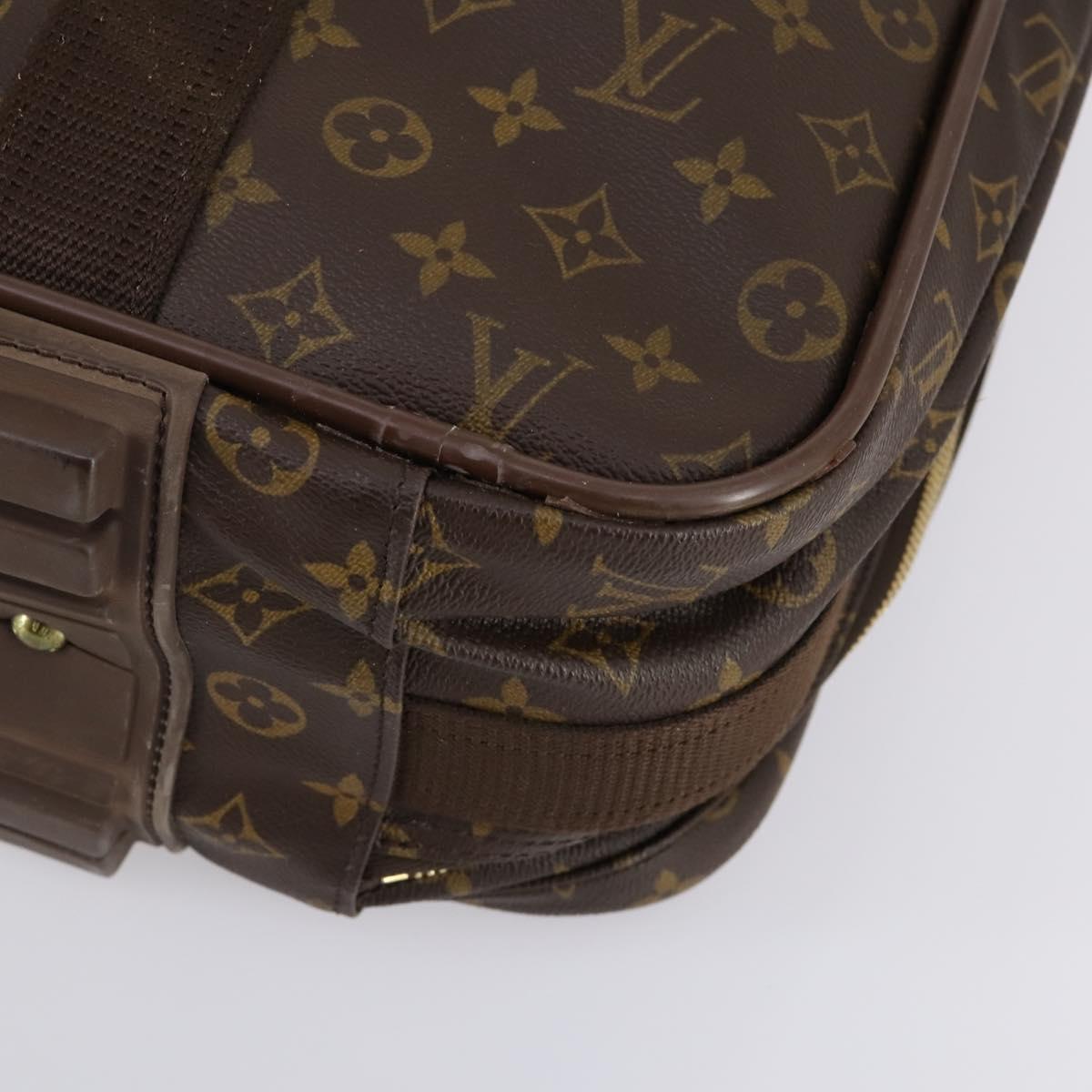 LOUIS VUITTON Monogram Satellite 60 Boston Bag M23354 LV Auth bs29510
