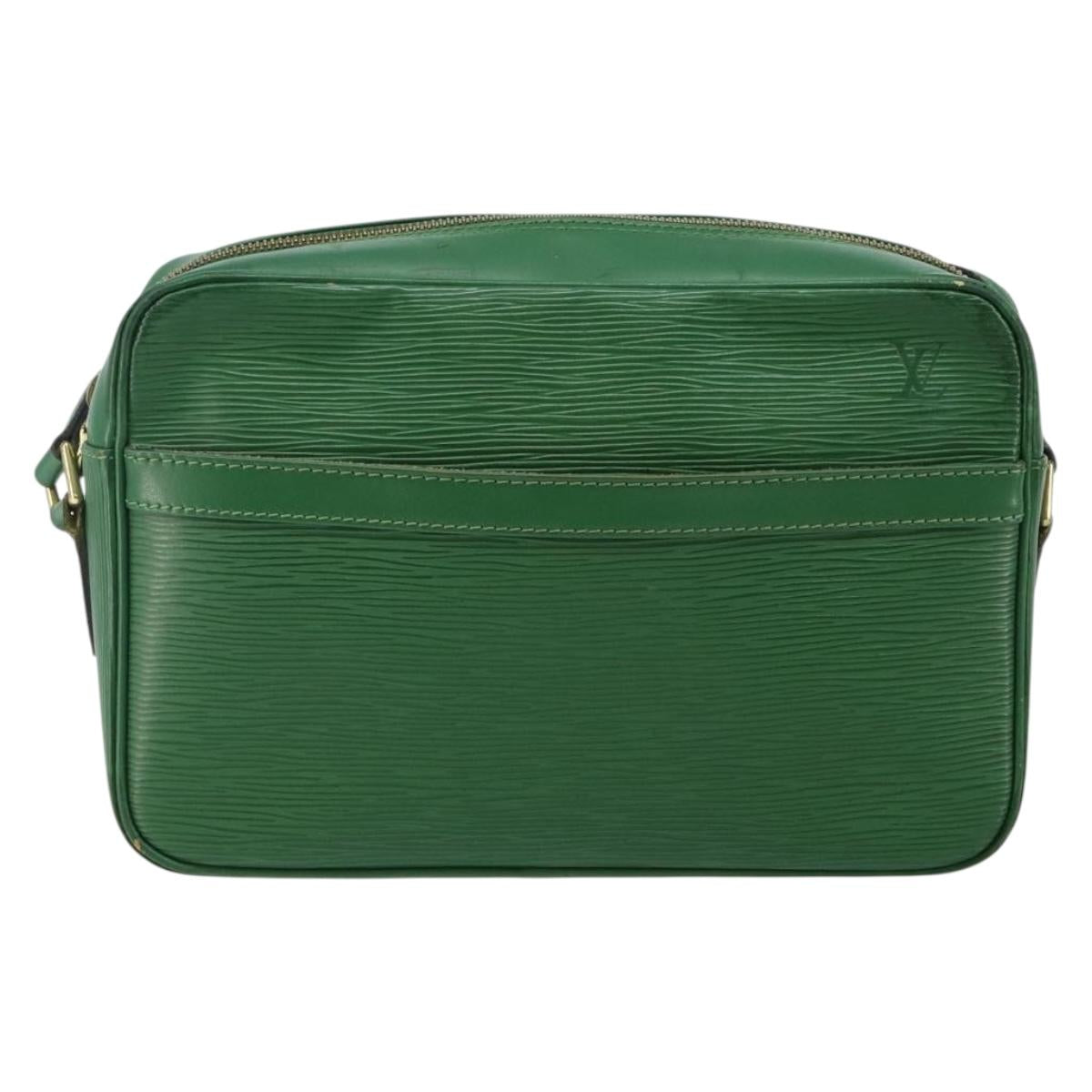 LOUIS VUITTON Epi Trocadero 27 Shoulder Bag Green M52314 LV Auth bs29512