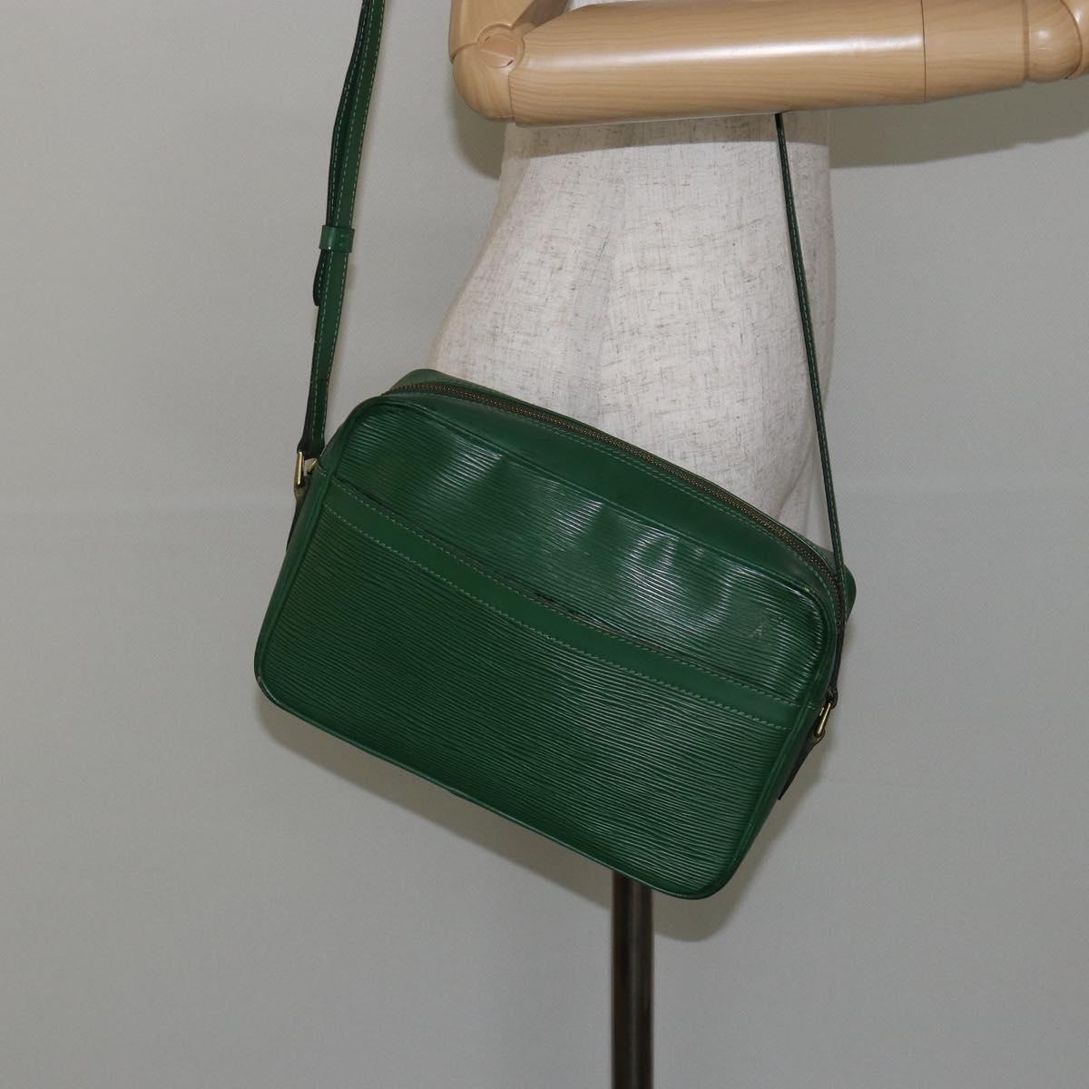 LOUIS VUITTON Epi Trocadero 27 Shoulder Bag Green M52314 LV Auth bs29512