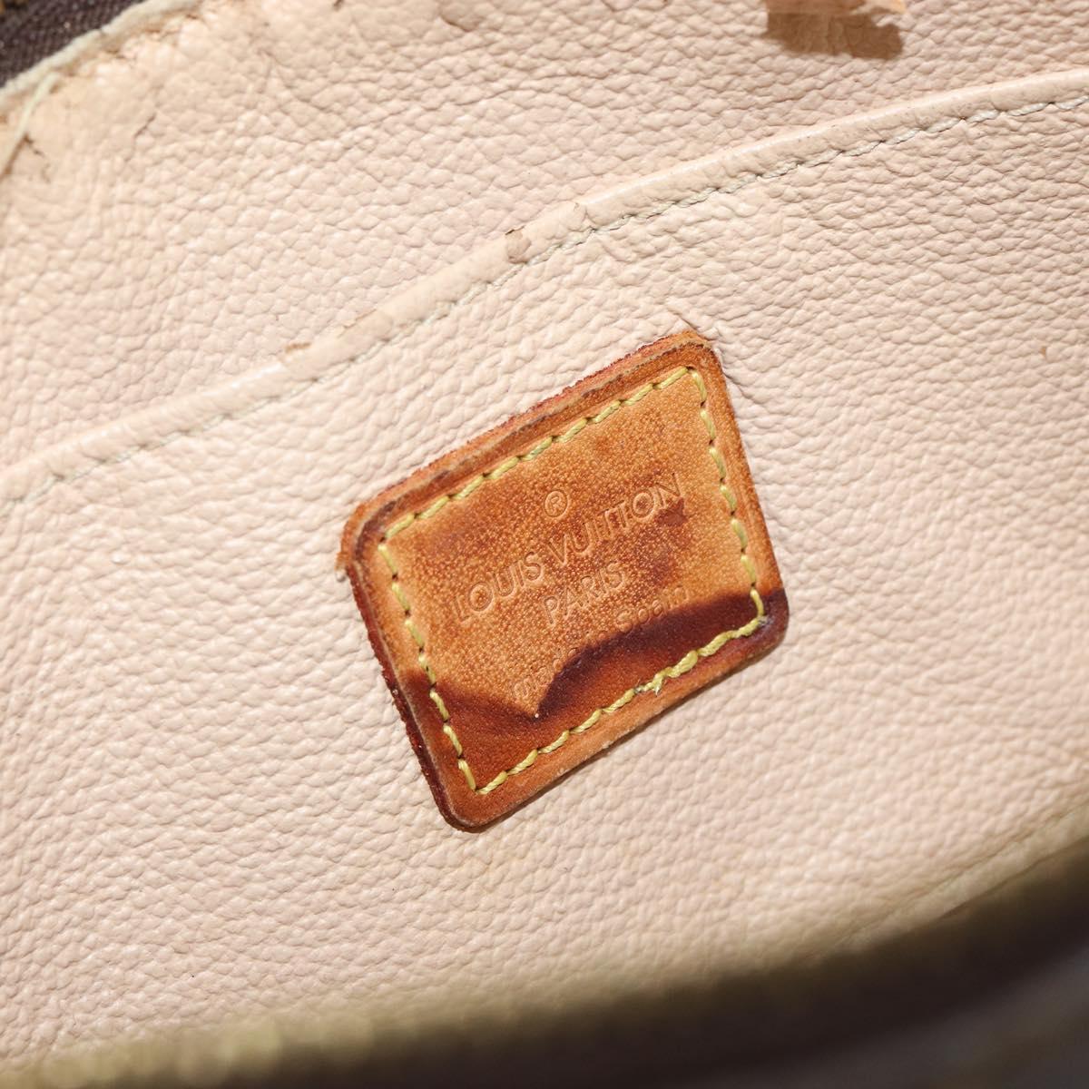 LOUIS VUITTON Monogram Pochette Cosmetic PM Cosmetic Pouch M47515 Auth bs29513