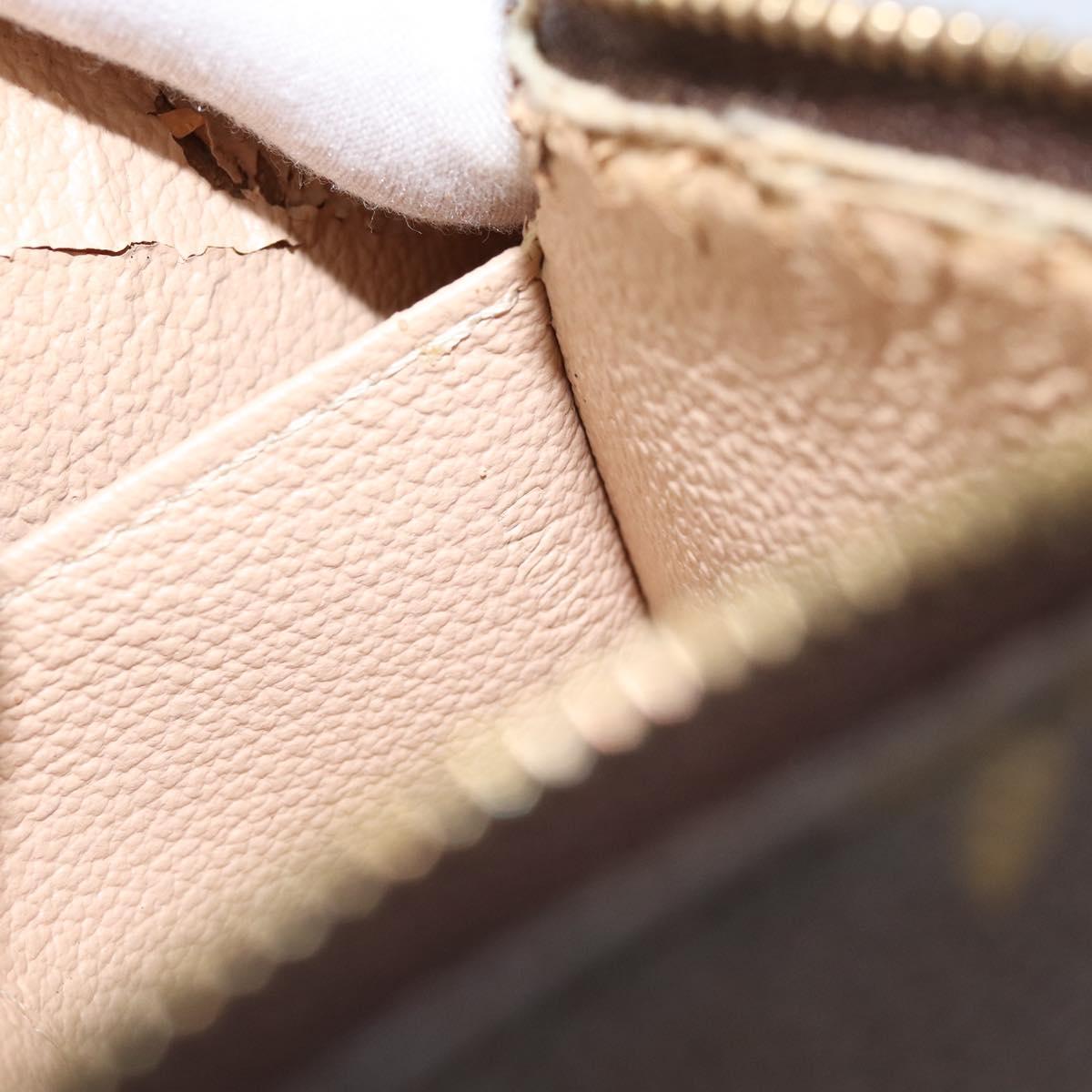 LOUIS VUITTON Monogram Pochette Cosmetic PM Cosmetic Pouch M47515 Auth bs29513