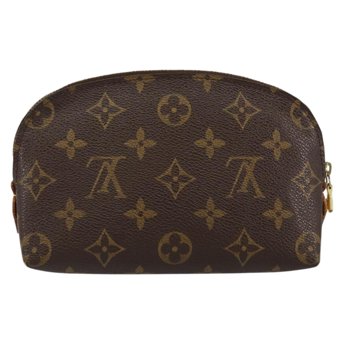 LOUIS VUITTON Monogram Pochette Cosmetic PM Cosmetic Pouch M47515 Auth bs29513