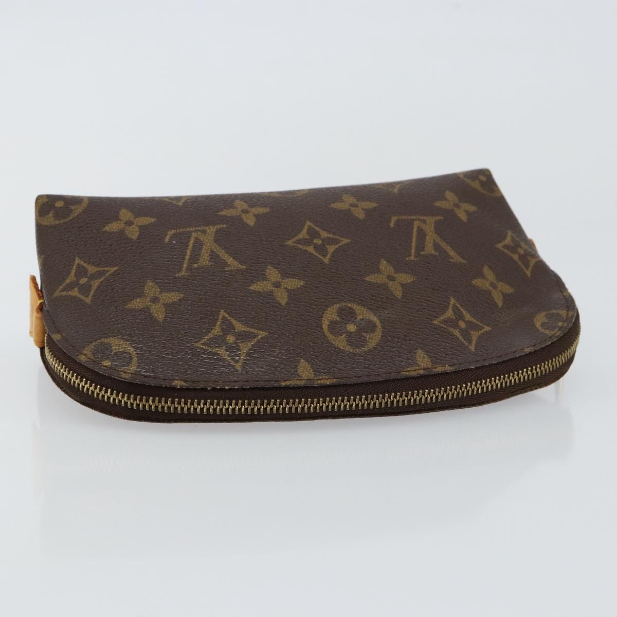LOUIS VUITTON Monogram Pochette Cosmetic PM Cosmetic Pouch M47515 Auth bs29513