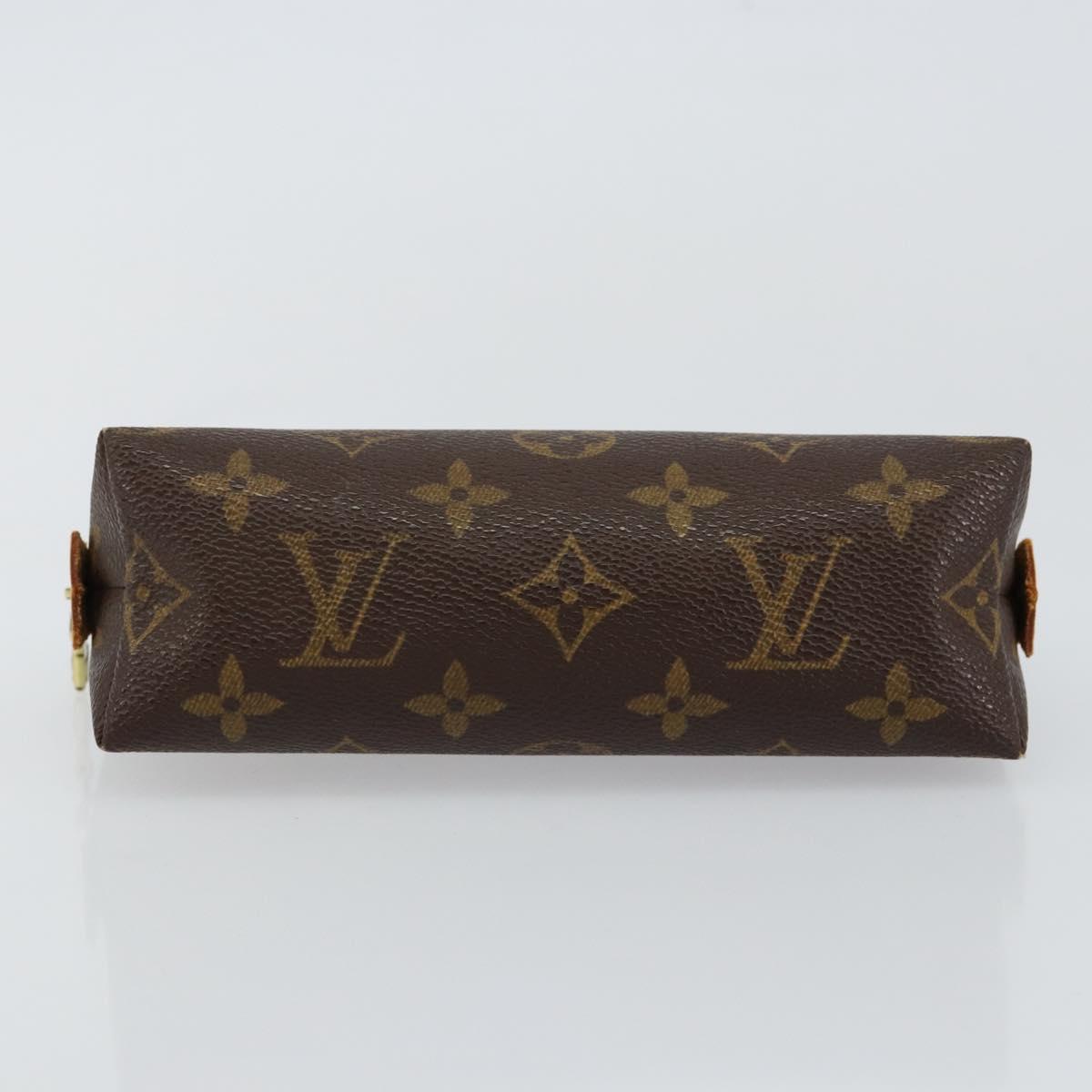 LOUIS VUITTON Monogram Pochette Cosmetic PM Cosmetic Pouch M47515 Auth bs29513