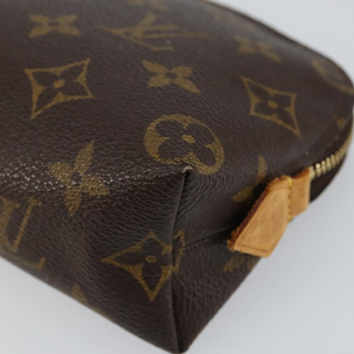 LOUIS VUITTON Monogram Pochette Cosmetic PM Cosmetic Pouch M47515 Auth bs29513