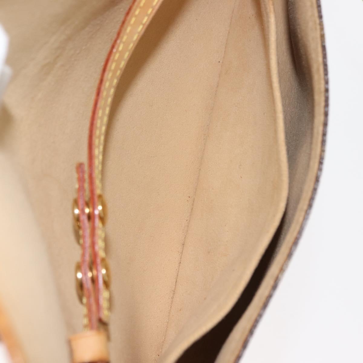 LOUIS VUITTON Monogram Pochette Twin GM Shoulder Bag M51852 LV Auth bs29514