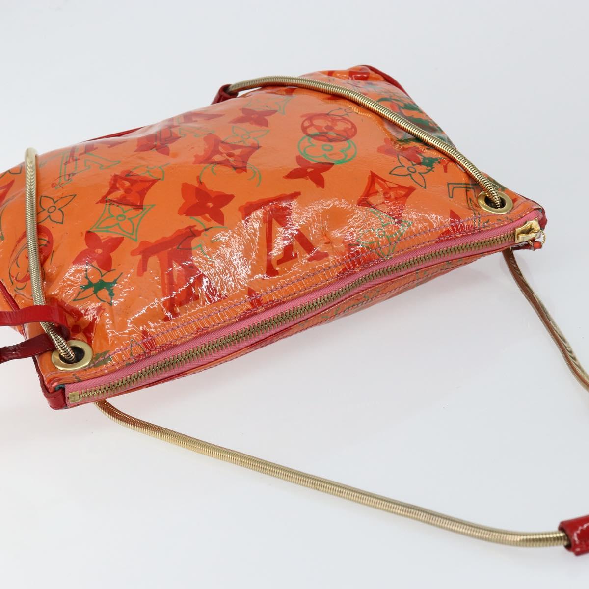 LOUIS VUITTON monogram bonbon Pochette Shoulder Bag Rose M95749 LV Auth bs29517