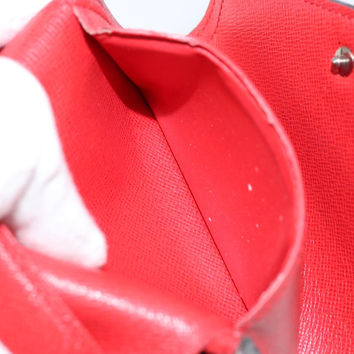 LOUIS VUITTON Escal Portefeuille Victorine Wallet Red M68842 LV Auth bs29522