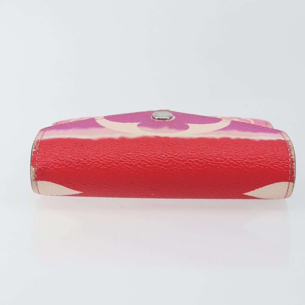 LOUIS VUITTON Escal Portefeuille Victorine Wallet Red M68842 LV Auth bs29522