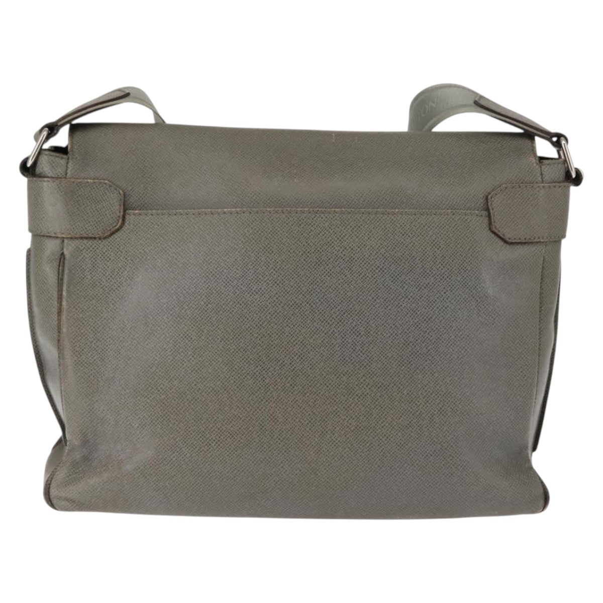 LOUIS VUITTON Taiga Leather Roman GM Shoulder Bag Gracie M32626 LV Auth bs29523