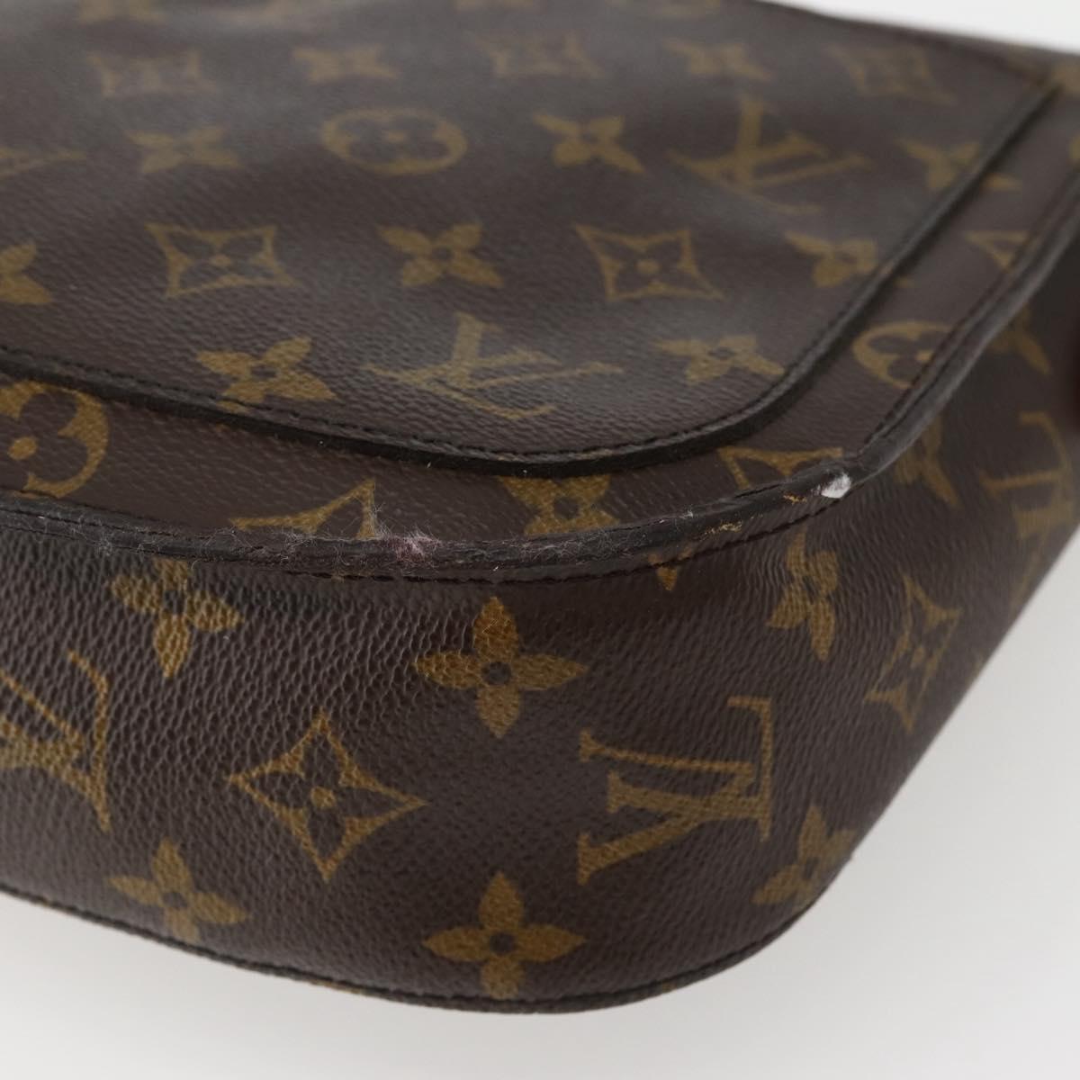 LOUIS VUITTON Monogram Saint Cloud GM Shoulder Bag M51242 LV Auth bs29526