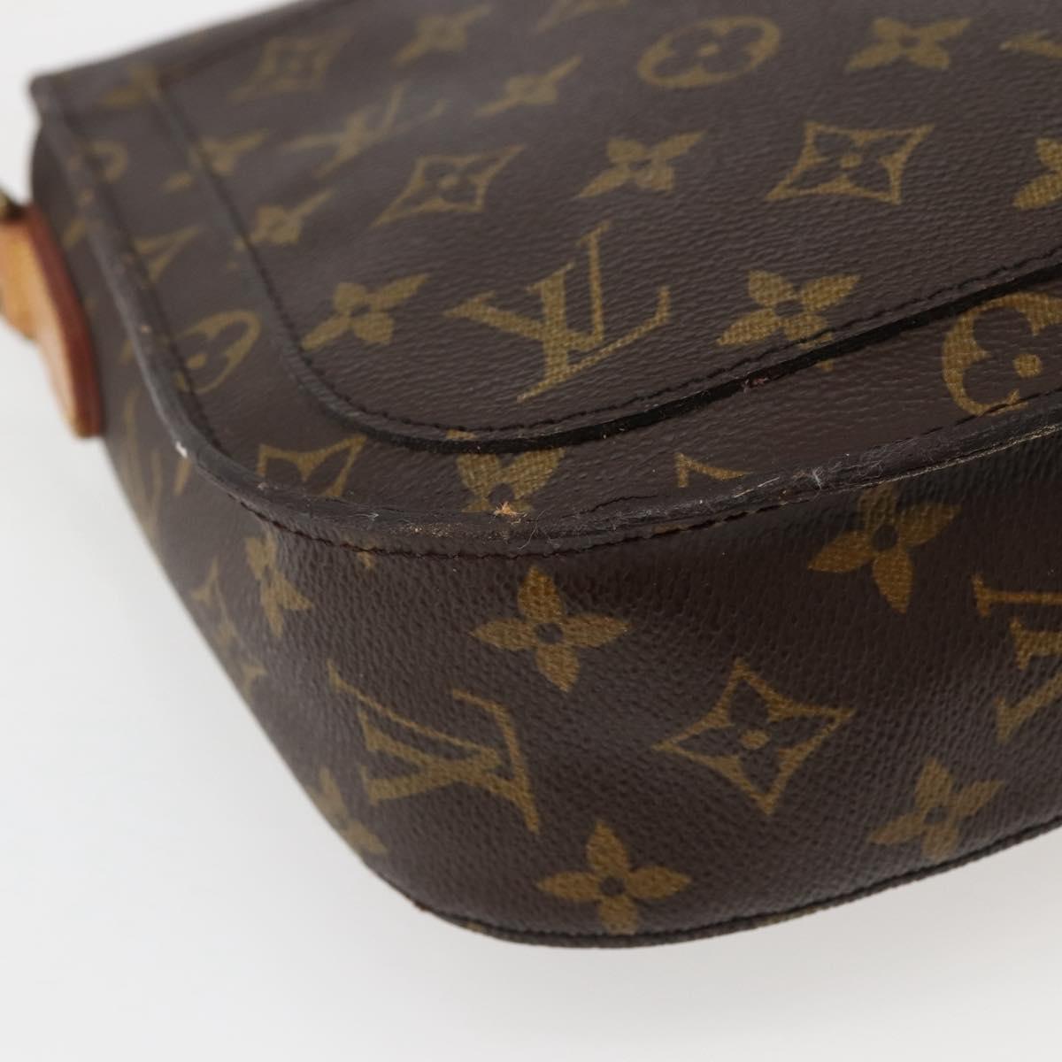 LOUIS VUITTON Monogram Saint Cloud GM Shoulder Bag M51242 LV Auth bs29526