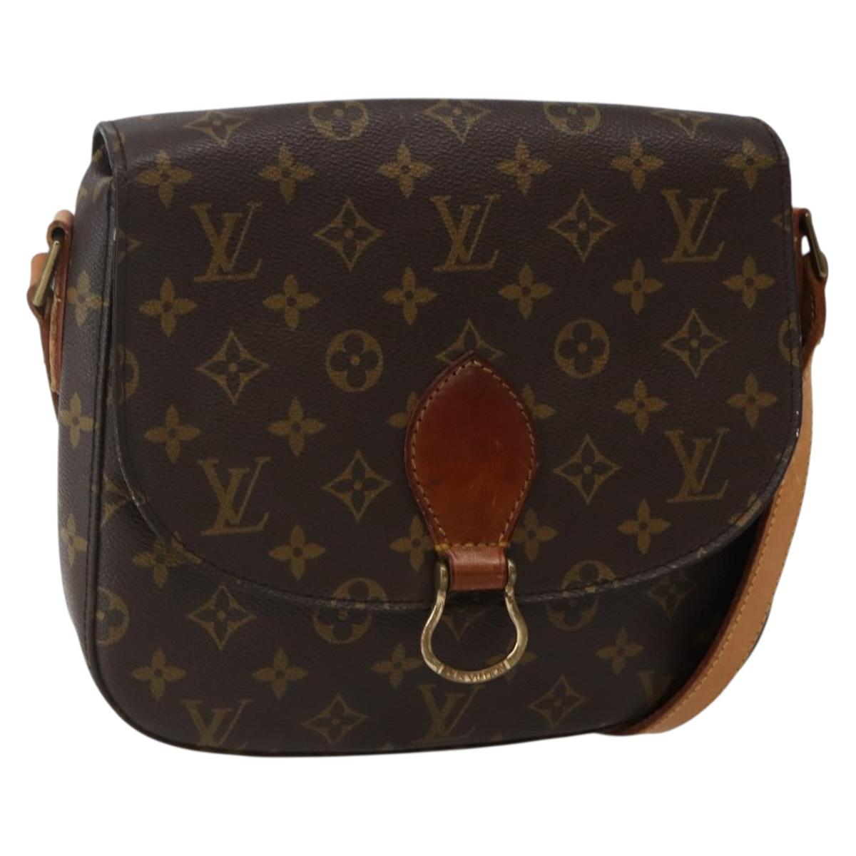 LOUIS VUITTON Monogram Saint Cloud GM Shoulder Bag M51242 LV Auth bs29526