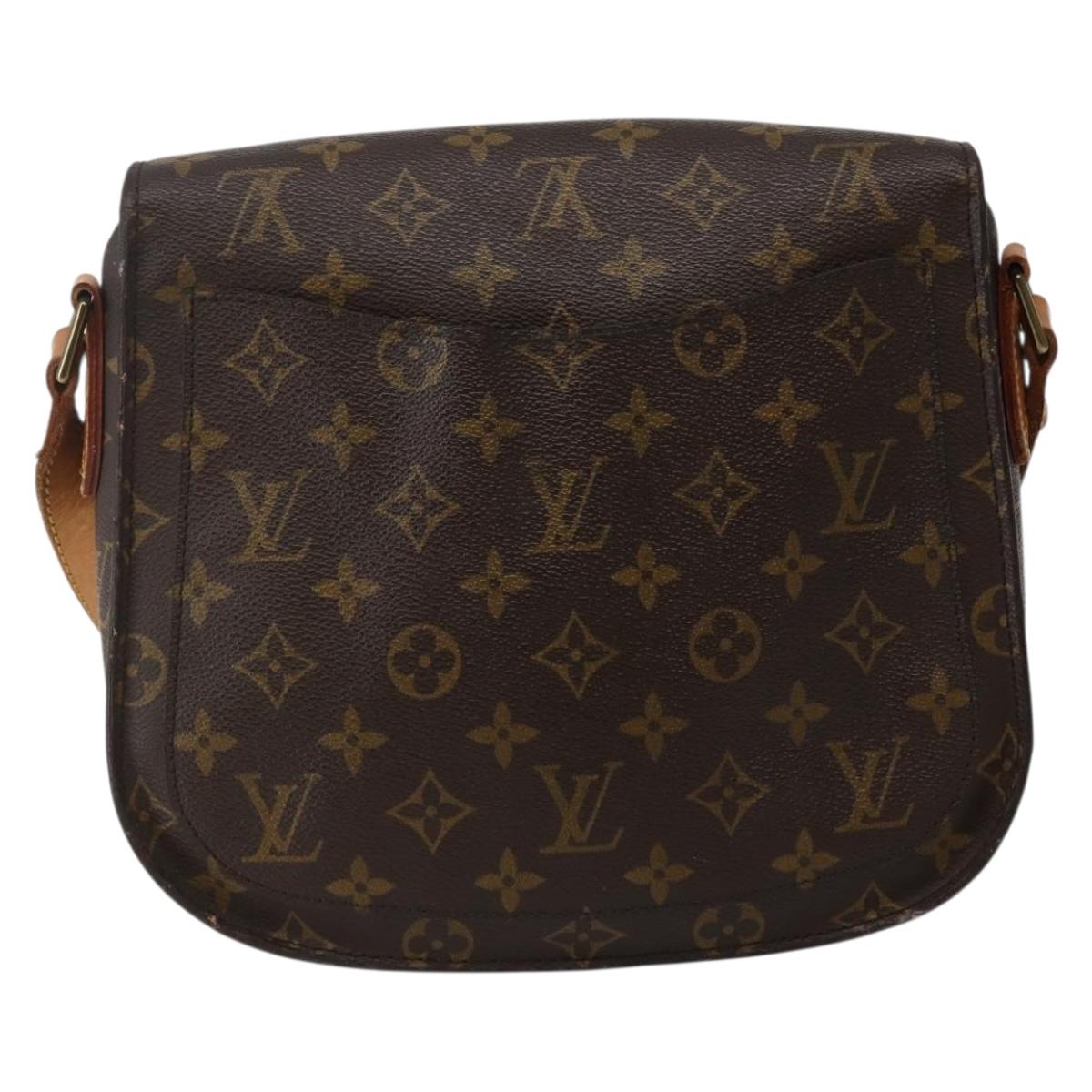 LOUIS VUITTON Monogram Saint Cloud GM Shoulder Bag M51242 LV Auth bs29526