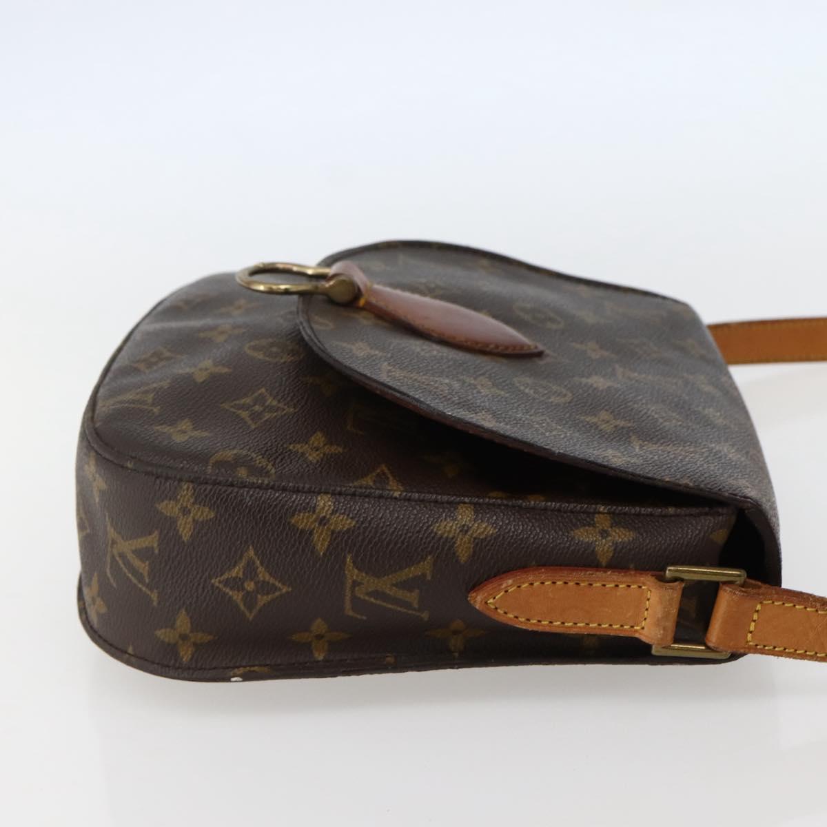 LOUIS VUITTON Monogram Saint Cloud GM Shoulder Bag M51242 LV Auth bs29526
