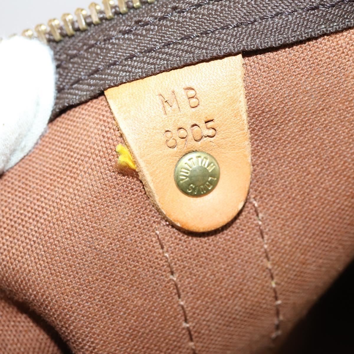 LOUIS VUITTON Monogram Keepall 50 Boston Bag M41426 LV Auth bs29527