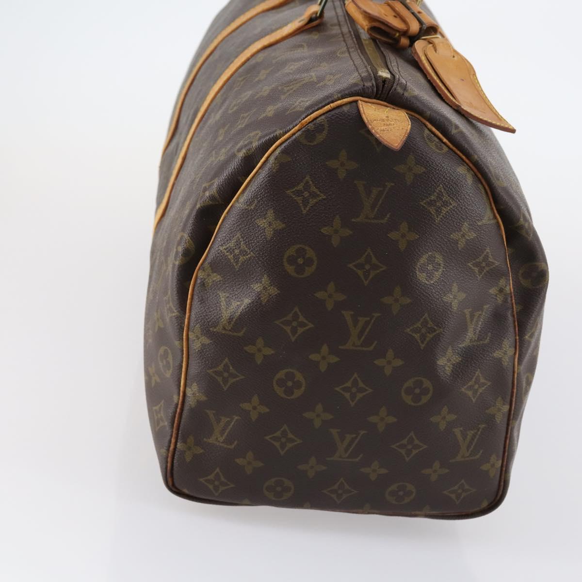 LOUIS VUITTON Monogram Keepall 50 Boston Bag M41426 LV Auth bs29527