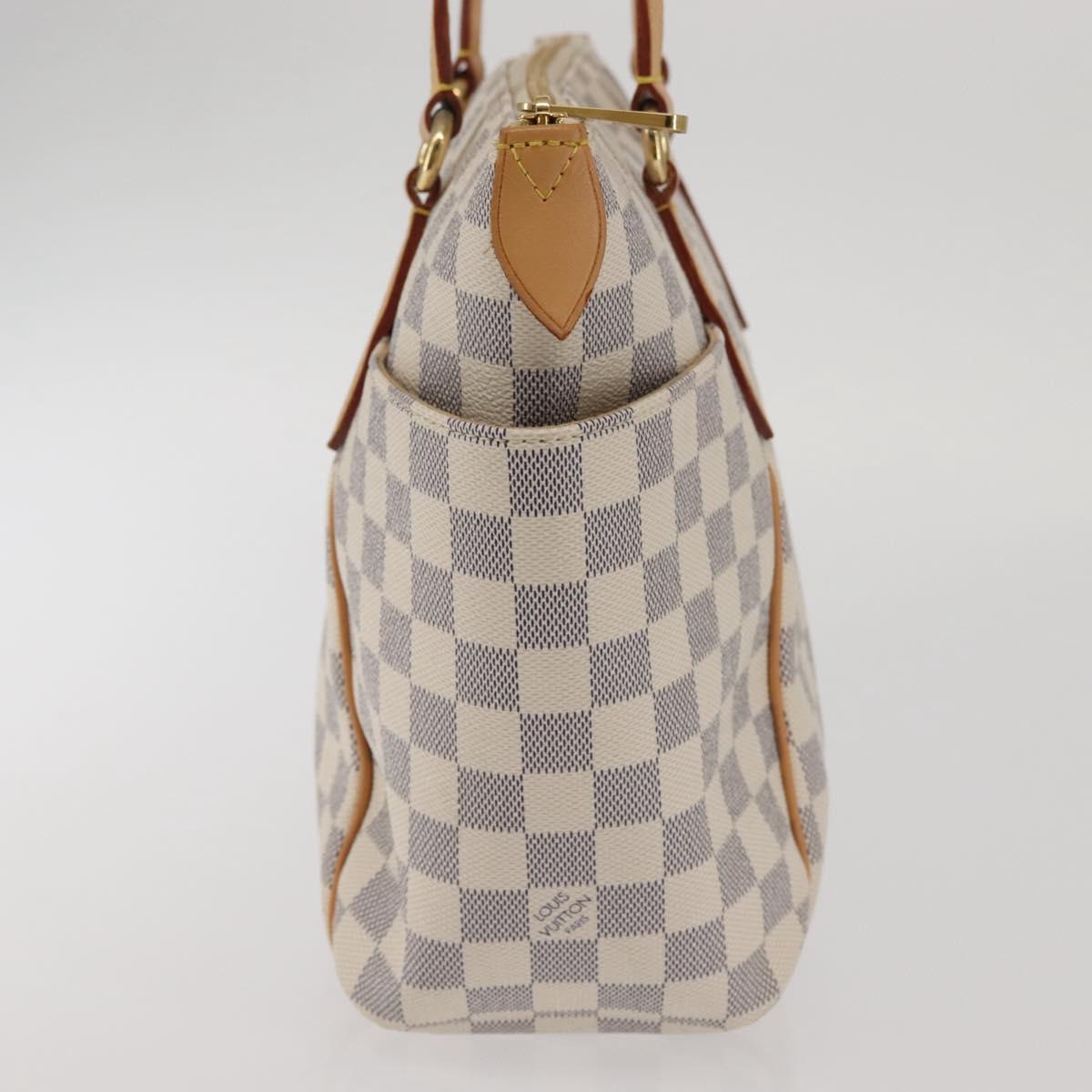 LOUIS VUITTON Damier Azur Totally PM Tote Bag N51261 LV Auth bs29529